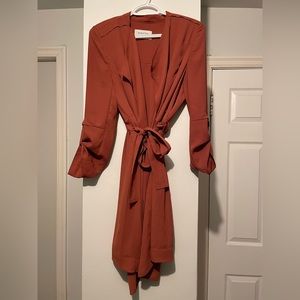 BABATON FLOWY TRENCH COAT